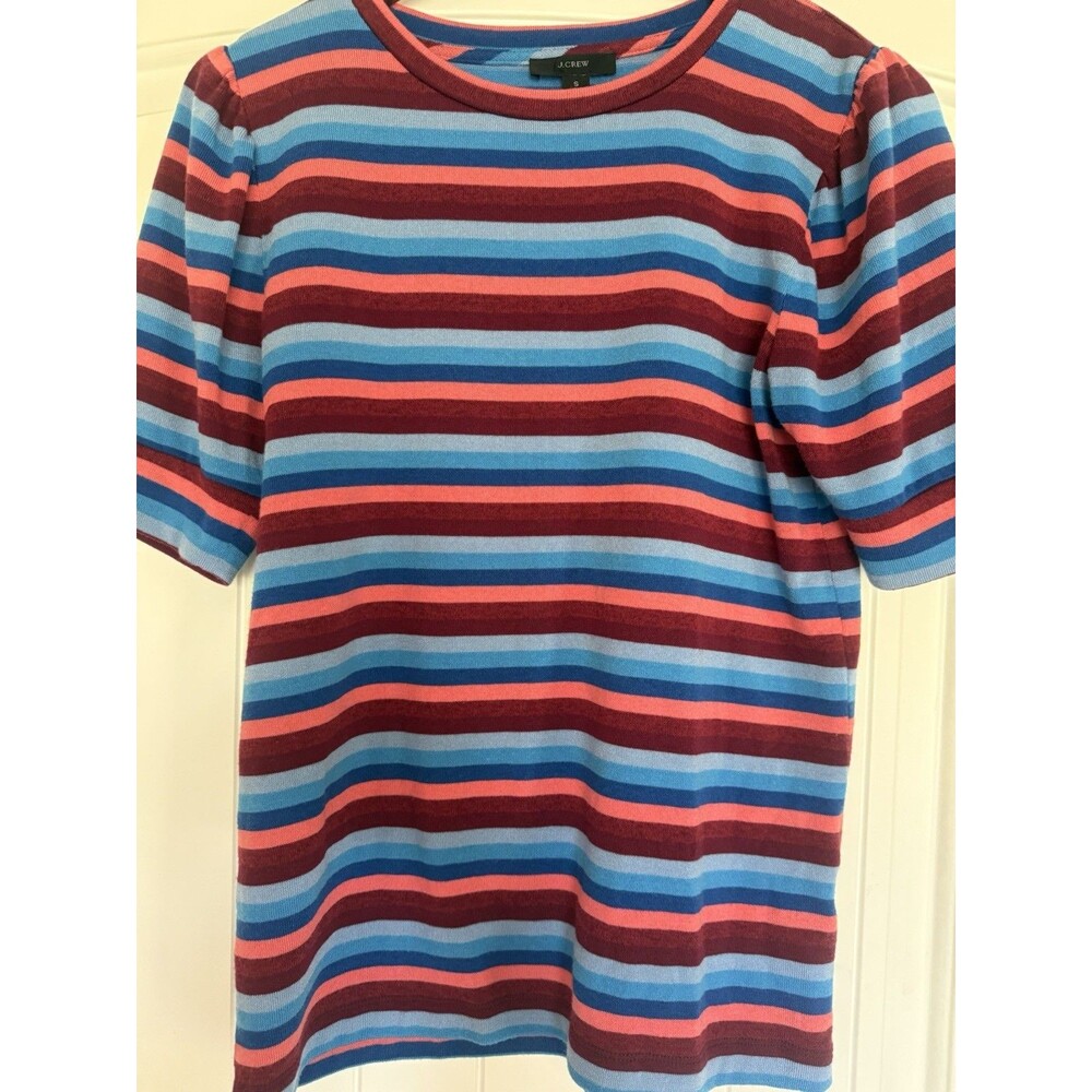 J.CREW Striped Knit Shirt super soft women’s S